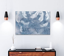 Obraz Lietajúce biele pierka 2011